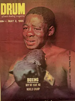 Sexton: Drum Magazine cover