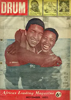 Huddleston: Drum Magazine cover