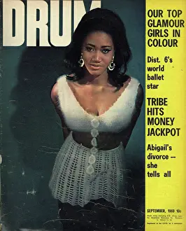 Majorie: Drum Magazine cover