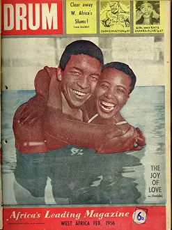 Huddleston: Drum Magazine cover