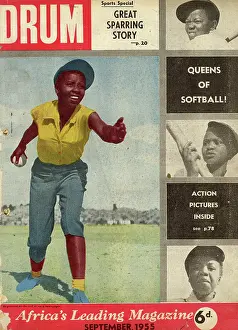 Softball: Drum Magazine cover