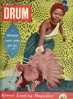 Witchdoctor: Drum Magazine cover