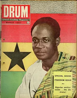 Kwame: Drum Magazine cover