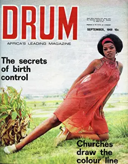 Biba: Drum Magazine cover