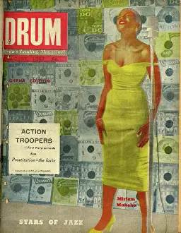 Makeba: Drum Magazine cover