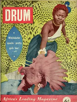 Witchdoctor: Drum Magazine cover