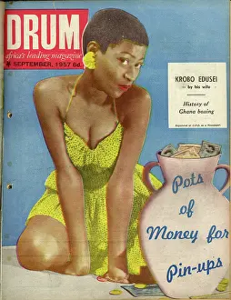Mhlongo: Drum Magazine cover
