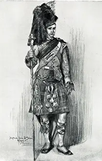 Sporran: Drum Major, Argyll and Sutherland 91st Highlanders