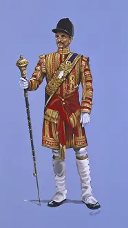 Malcolm Greensmith Collection: Drum Major of the Grenadier Guards