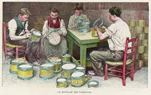 Tambours: Drum Making - 1890