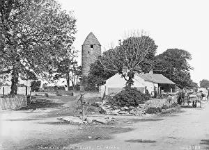 Meath: Drumiskin Round Tower, Co. Meath