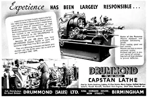 Capstan: Drummond Capstan Lathes