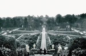 Tayside: Drummond, the Castle Gardens 1904