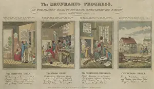 Grog: The Drunkards Progress, or the Direct Road