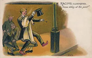 Venner: Drunken man staggering home - about to hit lampost