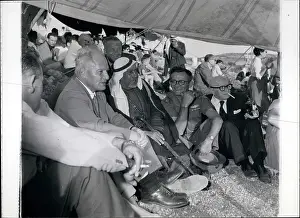 Druze: Druze dignitaries with Jewish guests