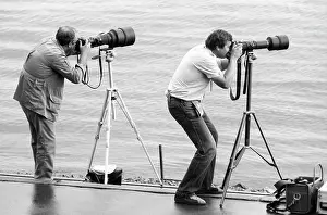 Reporters: Druzhba-84 international competition, 1984