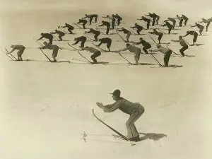 Engadin: Dry run for skiing beginners