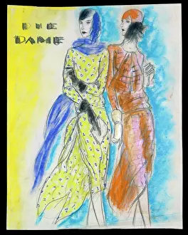 Dryden Collection: DRYDEN/DIE DAME/21