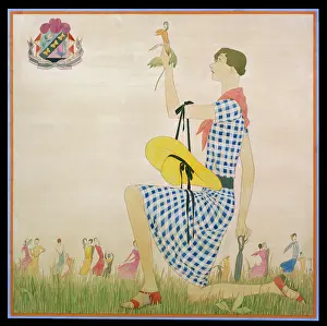Dryden Collection: DRYDEN/FASHION AD/91