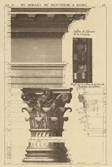 Entablature: Du Dedans Du Pantheon