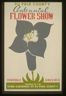 Centennial: Du Page County centennial flower show