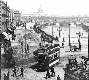 Oconnell: Dublin O'Connell Bridge early 1900s