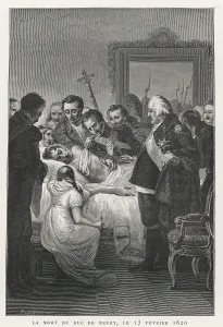 Stabbed: DUC DE BERRY MURDERED