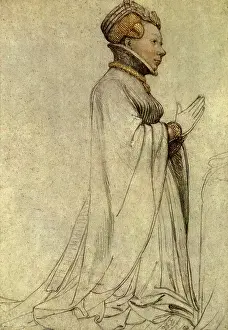 1520s: Duchess of Berry, by Holbein