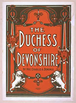 C1906: The Duchess of Devonshire by Mrs. Charles A. Doremus
