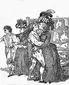 Bartering: The Duchess of Devonshire, a supporter of Fox