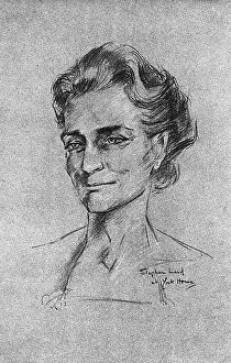 Sixities: The Duchess of Gloucester, as sketched by Stephen Ward, 1961