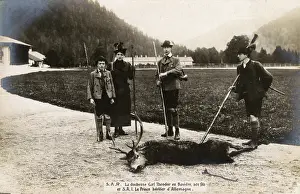 Josepha: Duchess Karl-Theodor with German Crown Prince