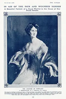 Rspca: The Duchess of Portland by Philip de Laszlo