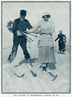 Shelagh: The Duchess of Westminster learning to ski