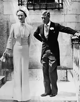 Cande: Duchess of Windsor Wallis Simpson and Prince ?