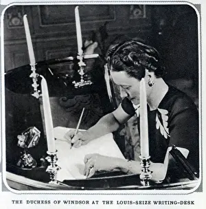 Suchet: Duchess of Windsor writing