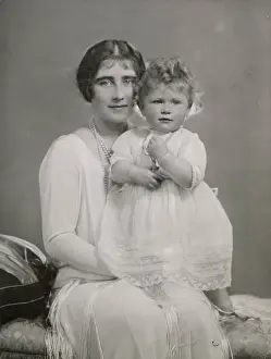 Duchess of York and Princess Elizabeth