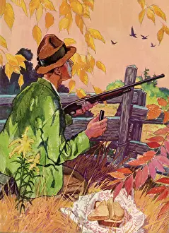 Napkin: Duck Hunter