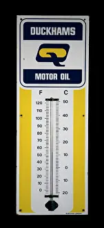 Thermometer: Duckhams Motor Oil Thermometer
