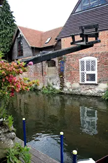 Stools: Ducking Stool, River Stour, Canterbury