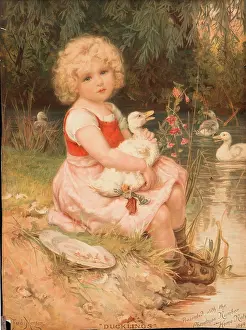 1847: Ducklings by Fred Morgan