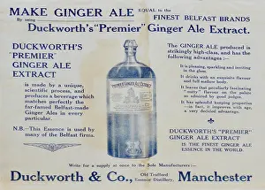 Fizzy: Duckworths Premier Ginger Ale extract