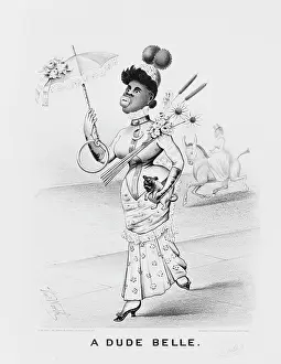 Caricatured: A Dude belle