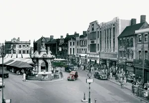 C1955: Dudley, Market Place c1955