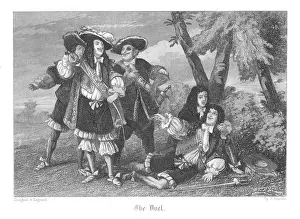 1841: The Duel: Captain Disbrowe dying trying to defend