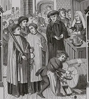 Rates: Dues on wines, privilege granted to the Chapter
