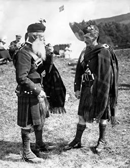 Kilted: Two Duff Highlanders at Braemar Games, Scotland