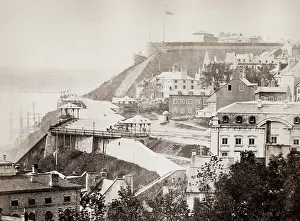 Dufferin: Dufferin Terrace and the Citadel, Quebec, Canada