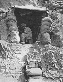 Dugouts: A Dug-Out in the Dardanelles